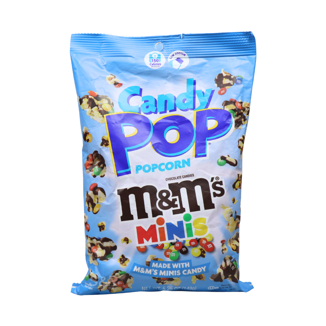 Candy Pop Popcorn made with M&M's Minis 149g